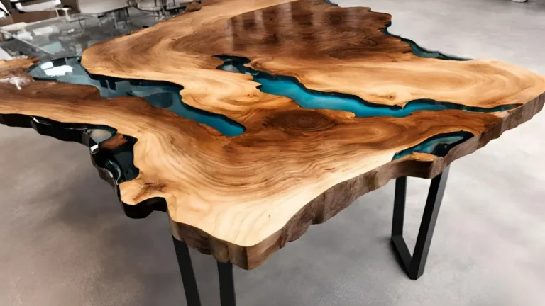 How to do resin table top