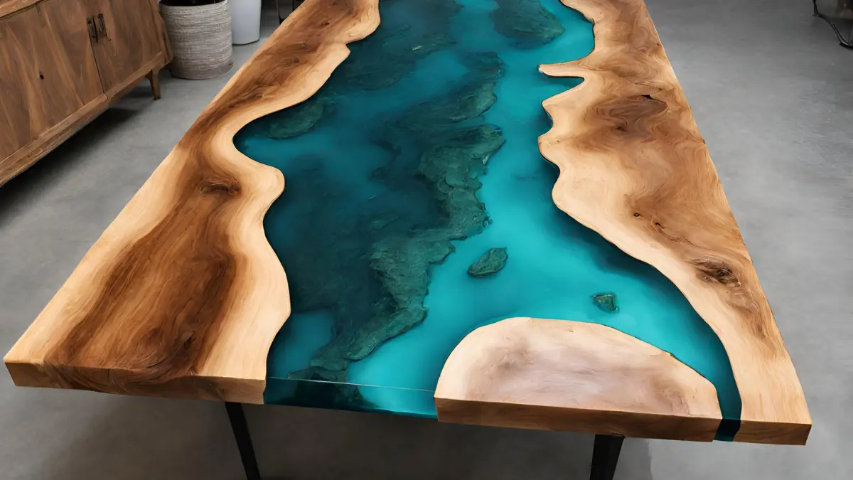 How to clean resin table top