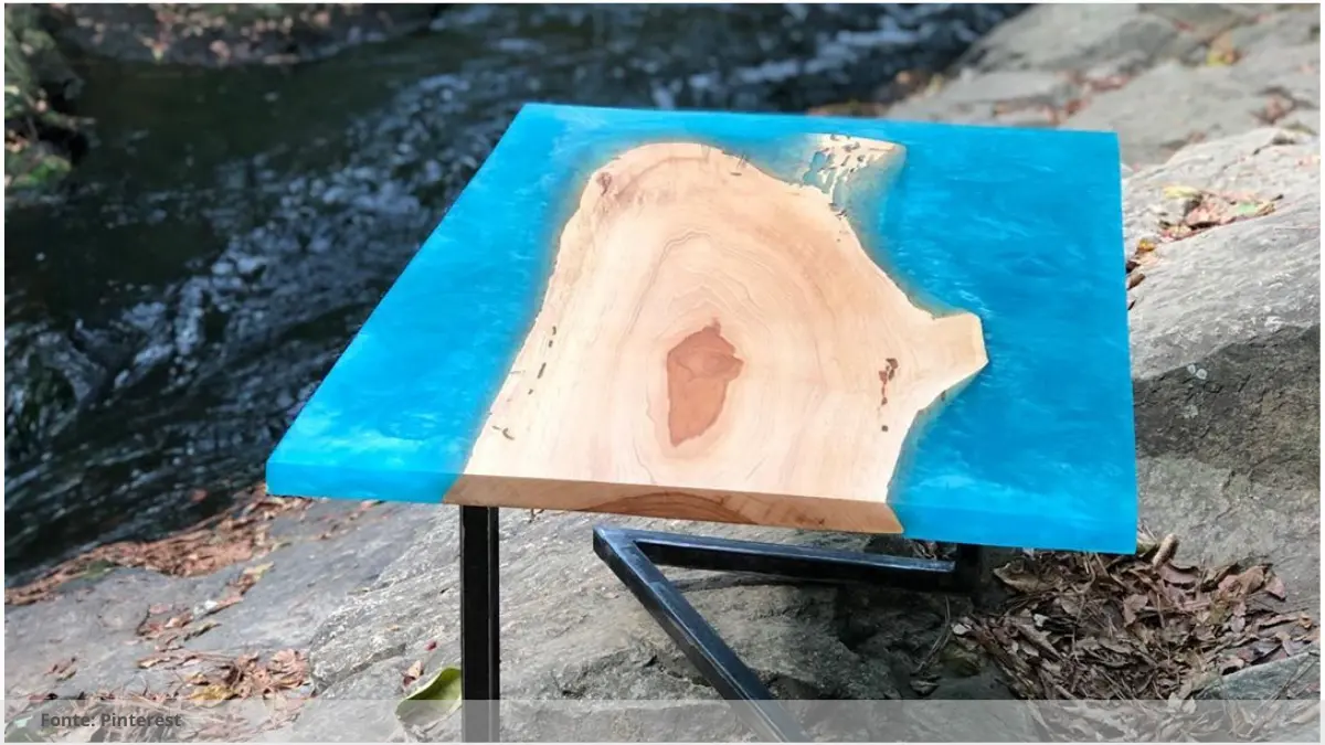 How to finish epoxy table