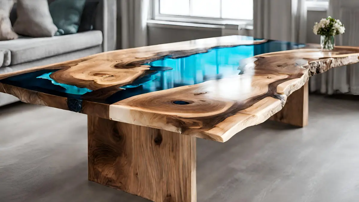 How to clean resin table top