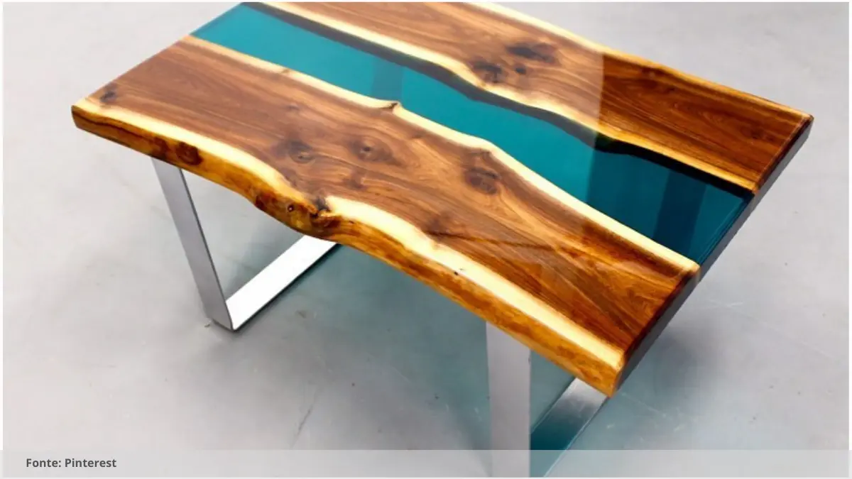 How to epoxy wood table