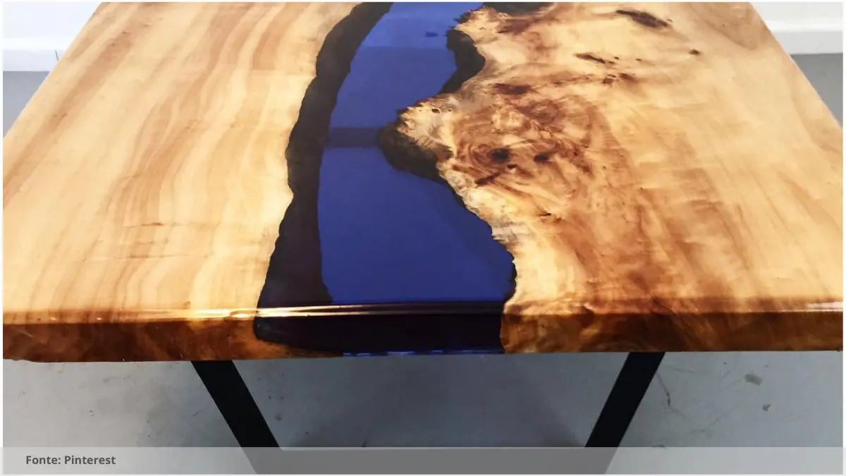 How to do epoxy wood table