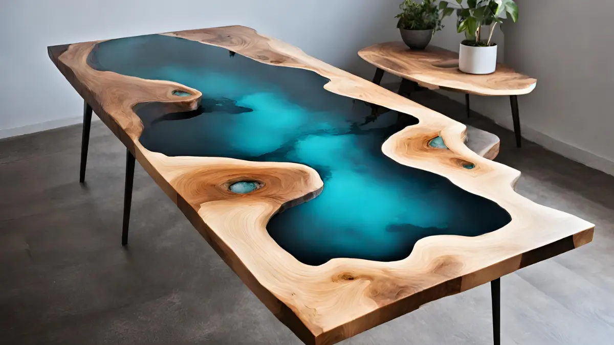 Epoxy resin table mold