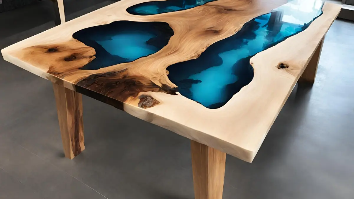 Epoxy table build