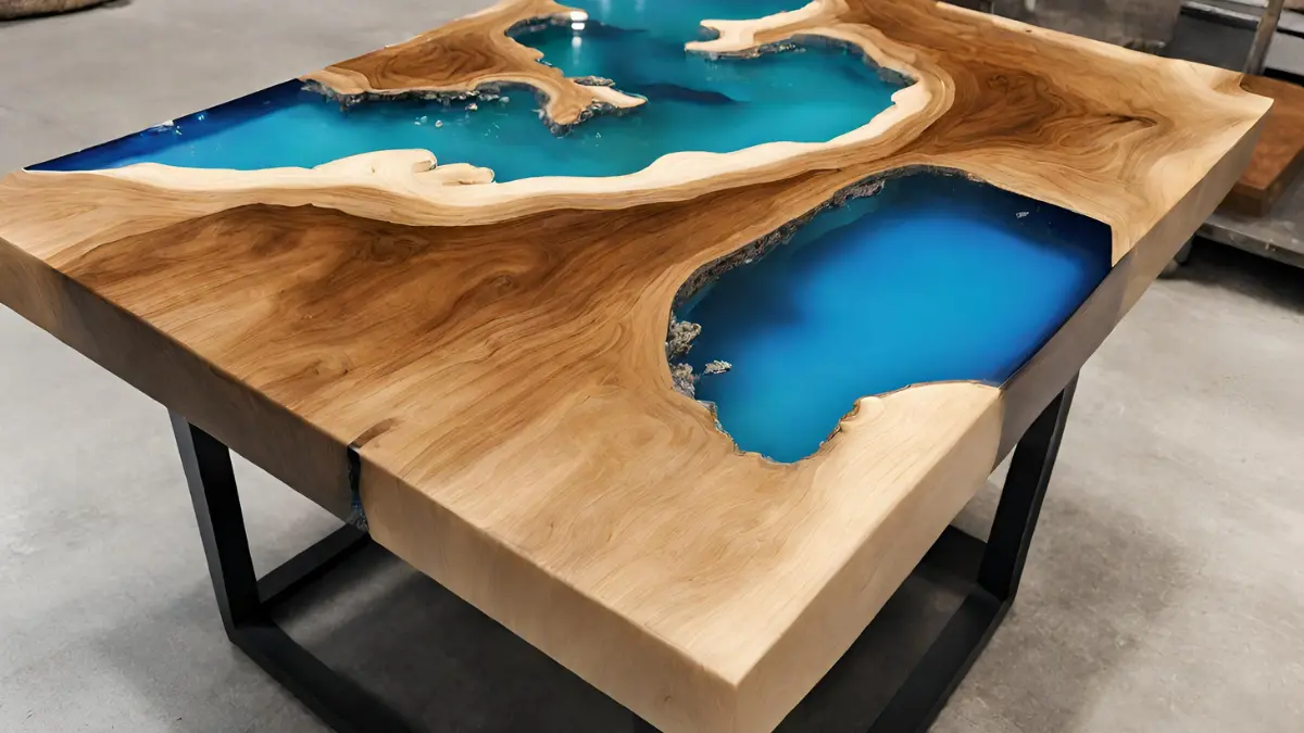 Epoxy table build